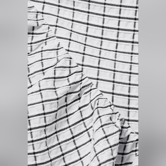 NWT sz 6 $880 Hellessy windowpane blouse - Picture 2 of 8